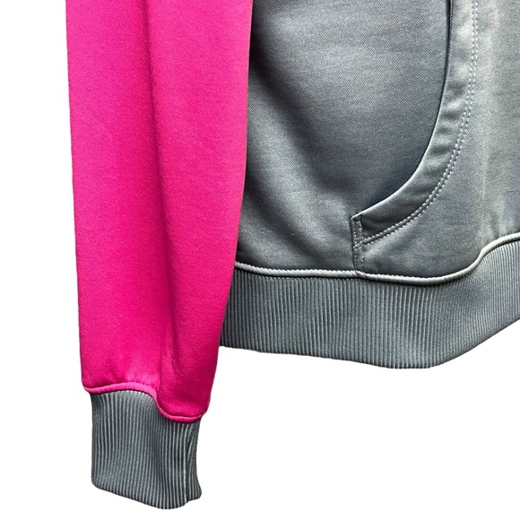 Proedge Knights Apparel KU Hoodie XL Grey‎ Pink University Of Kansas College - Picture 4 of 10